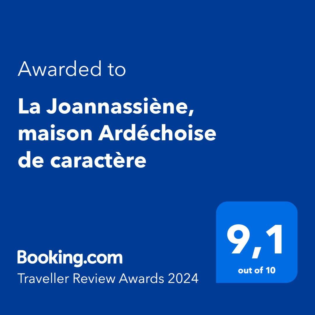 La Joannassiene, Maison Ardechoise De Caractere 외부 사진